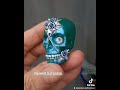 Polymerclay mini skull. #polymerclay #clayartist #claycrafts #resin #polymerclaycrafts