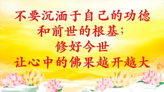 卢台长【节目录音】不要沉湎于自己的功德和前世的根基；修好今世让心中的佛果越开越大