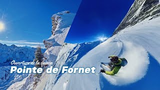 Pointe de Fornet, ski de randonnée en Haute Savoie , Avoriaz, GoPro Hero 12, Insta 360 one x2