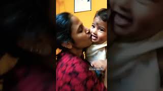 Moms magic my world in one frame😘😘adhisum ponnuchum🥰🥰#moms love #Thadiyum pottum