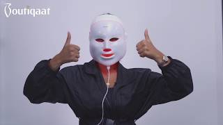 Collagen Facial at Home | UNICSKIN LED MASK - قناع الوجه يونيك ليد من يونيك سكين