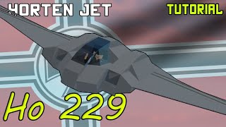 Horten Ho 229 | Plane Crazy - Tutorial