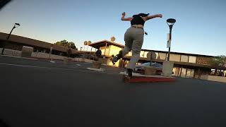 Street Skating in Redlands California Feat. @beccaaelainee🛼 \u0026 @bennythajet778⛸