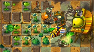 Plants VS Zombies 2: Its About Time - Ancient Egypt: Levels 23-BOSS