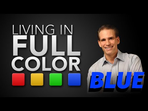 What is a blue color personality?