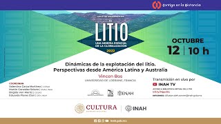 Ciclo de conferencias El Litio: Una minería esencial de la globalización. Sesión 2