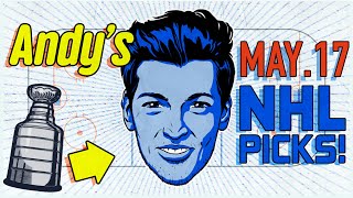 NHL Playoffs Sniffs, Picks & Pirate Parlays Today 5/17/24 | Best NHL Bets w/ @AndyFrancess