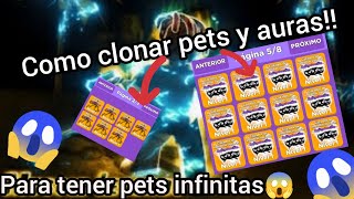 ¡COMO CLONAR PETS Y AURAS EN💪MUSCLE LEGENDS💪¡¡¡PARA TENER PETS INFINITAS!!!😱😱😱100%REAL \