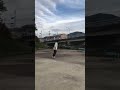 スケボー日記309 バックテールしてトレフリップ🔥　 shorts スケボー スケートボード skate skateboard skateboarding