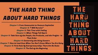 The Hard Thing About Hard Things -Ben Horowitz- Audiobook -MUST READ-