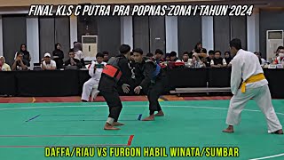 Final Furgon Habil/Sumbar vs Daffa/Riau - PRA POPNAS ZONA I TAHUN 2024