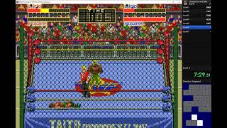 Arcade speedrun Champion Wrestler (冠軍摔角) Taito Corporation [1989] Former W.R. normal 11:01.140