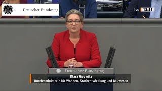 Ministerin Klara Geywitz will Wohnen bezahlbarer machen