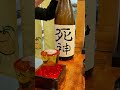 伊豆大島で日本酒を飲む「死神」で旅先のクライマックスを迎える夜 shorts