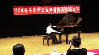 胡耀庭104教育局全國鋼琴賽新竹市第一名特優 Prokofiev Prelude in C-Major “ Harp ” Op.12 No.7