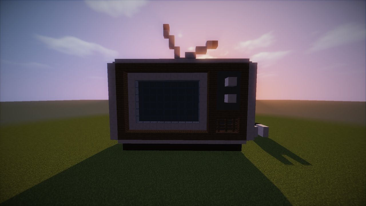 How To Build A Tv In Minecraft That Works At Richard Sandoval Blog