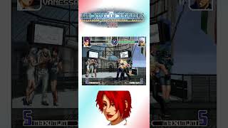 KOF2002 PS2 Vanessa Supers 拳皇2002 温妮莎超杀