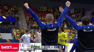 Brazil vs Iceland | Highlights | 28th IHF Men's World Championship, POL/SWE 2023