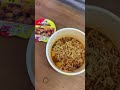 【日清カップヌードル】辛麺 u0026ニンニク豚骨の合体バージョンです😆 shorts カップラーメンyoutuber カップ麺youtuber