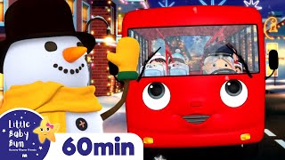 Wheels On The Bus - Christmas! +More Nursery Rhymes for Kids | Little Baby Bum