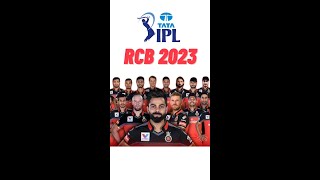 RCB Retained Players list for IPL 2023