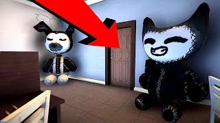 Bendy And The Ink Machine Prequel Fan Made - seeing reactions to bendy being baldis helper roblox
