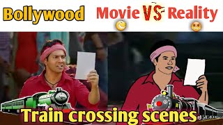 Bollywood Movie vs Reality | Funny Train crossing | 2d animation || NikoLandNB