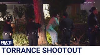 Shootout between police, child abuse suspect in Torrance
