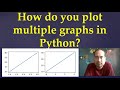 81. How do I plot multiple subplots in Matplotlib?