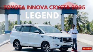 | INNOVA CRYSTA 2025 Malayalam Review | it’s worth in 2025 #mpv #diesel #toyota