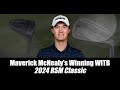 Maverick McNealy’s winning WITB: 2024 RSM Classic