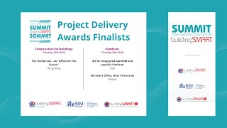 openBIM Awards Program 2022 - Construction for Buildings \u0026 Handover Finalists