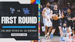 Saint Peter’s vs. Kentucky - First Round NCAA tournament extended highlights