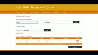 Super Market Management System | Python Django Project Tutorial