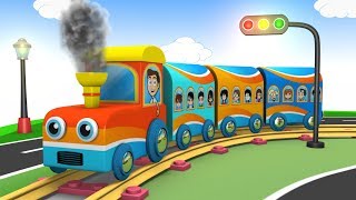 Toys for Children Train Cartoon - Trains for Kids Choo Choo Train - Kids Toy Factory Train