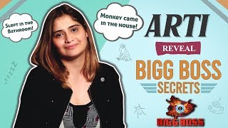 Arti Singh Spills Bigg Boss 13’s Secrets | Monkeys, Sleeping & More
