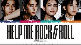 DAY6 'Help Me Rock\u0026Roll' Lyrics (데이식스 도와줘요 Rock\u0026Roll 가사) [Color Coded Han_Rom_Eng] | ShadowByYoongi