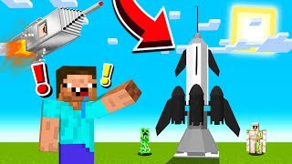 How to BUILD a PRO SPACESHIP in MINECRAFT!