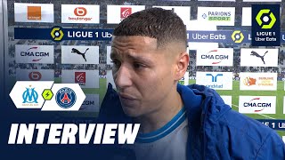 Interview de fin de match : OLYMPIQUE DE MARSEILLE - PARIS SAINT-GERMAIN (0-2) / 2023-2024
