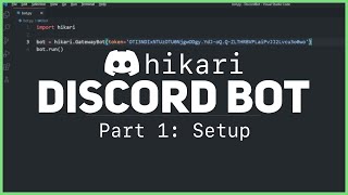 Making a Discord Bot in Python (Part 1: Setup)