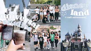 la vlog pt. 2 // universal studios, ca adventure, and disneyland!!