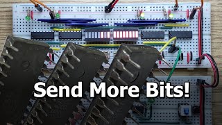 4-bit Counter to 16-bit Address Register with 74LS163's