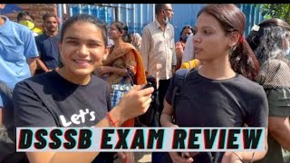 DSSSB 2022 Online Exam Review at Noida Centre by Himanshi Singh Rocking 🌟 Himanshi Singh