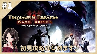 #1【ドラゴンズドグマ:ダークアリズン】新人覚者、世界を救う旅に出ます！｜初見まったり実況【DDDA】