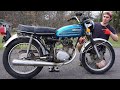 Seller Said He Never Tried To Start This 1974 Honda Motorcycle (Non-Running Barn Find)