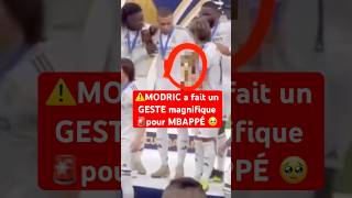 MBAPPE était CHOQUÉ 😱 #football #realmadrid #mbappe #modric #vinicius #benzema #psg #emotion #ldc