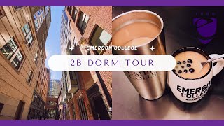 Emerson College| Most Comprehensive 2B Dorm Tour!!!| 2022