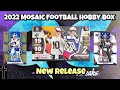 NEW RELEASE | 2022 Mosaic Football Hobby Box Review | These are LOADED!