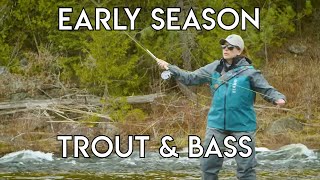 Northern Ontario Brook Trout \u0026 Bass | Early Season Fishing