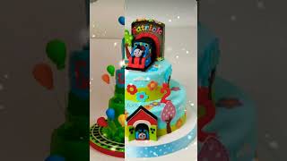 thomas and friends train cake#thomas#friends#cake#train#viral#shorts